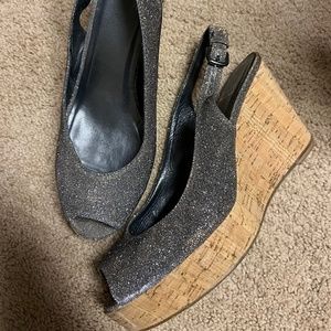 Stuart Weitzman Espadrille Wedge Sandals size 9M